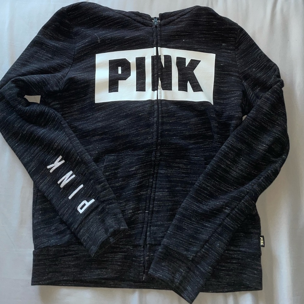 •Pink •size: S •zip up jacket